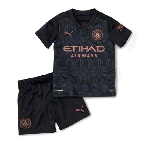 Camiseta Man City Segunda equipo Niños 2020-21Jpg